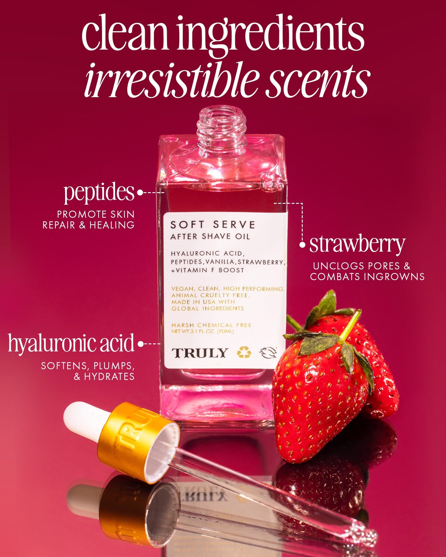 ACEITE TRULY ROSAS Y VAINILLA
