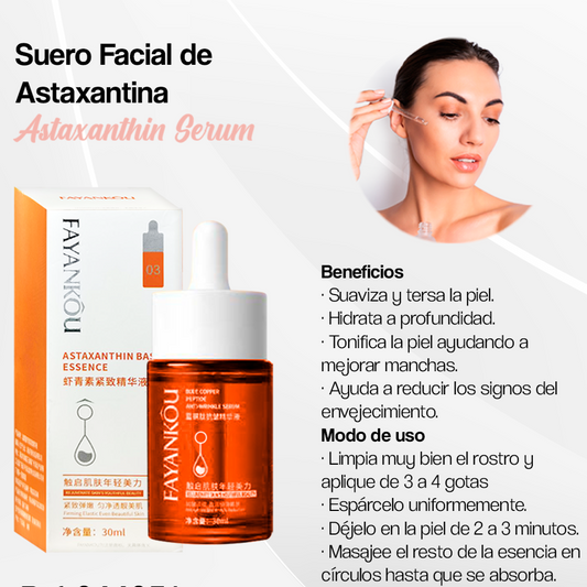 SUERO FACIAL DE ASTAXANTINA